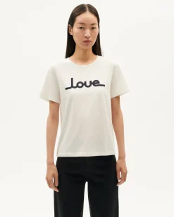 T-shirt blanc Love Ida