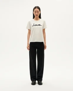 T-shirt blanc Love Ida