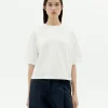 T-shirt blanc oversize Lena