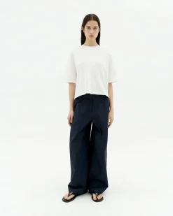 T-shirt blanc oversize Lena