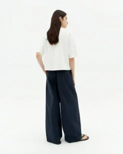 T-shirt blanc oversize Lena