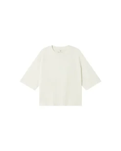 T-shirt blanc oversize Lena