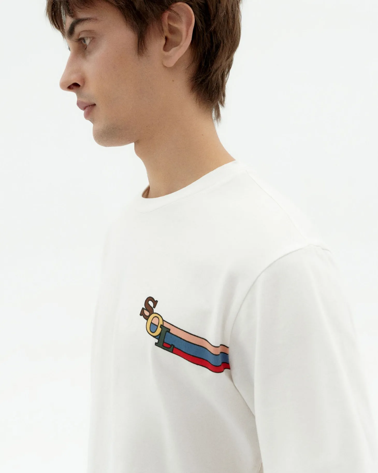 T-shirt blanc sol Zach