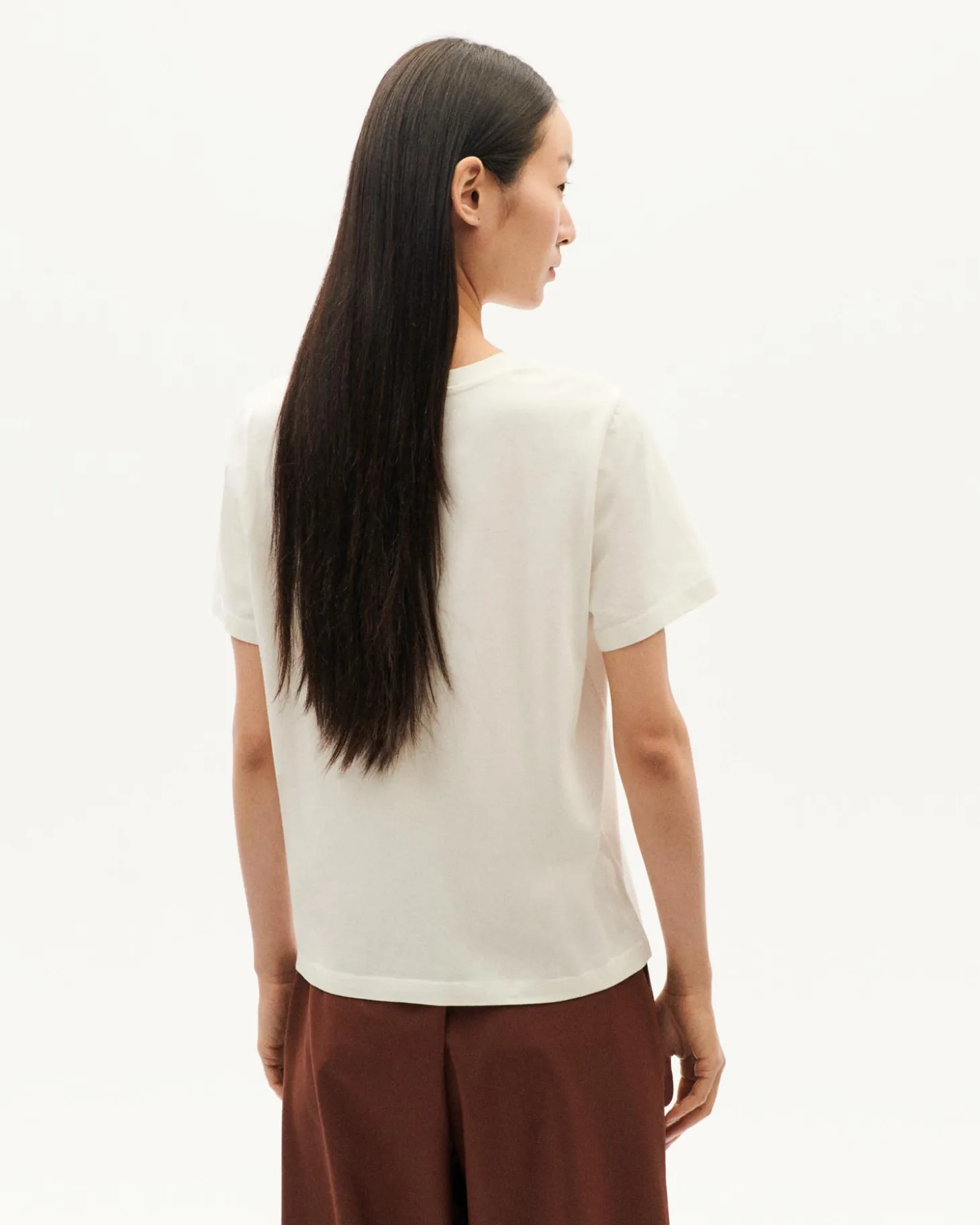 T-shirt blanc soleil Ida