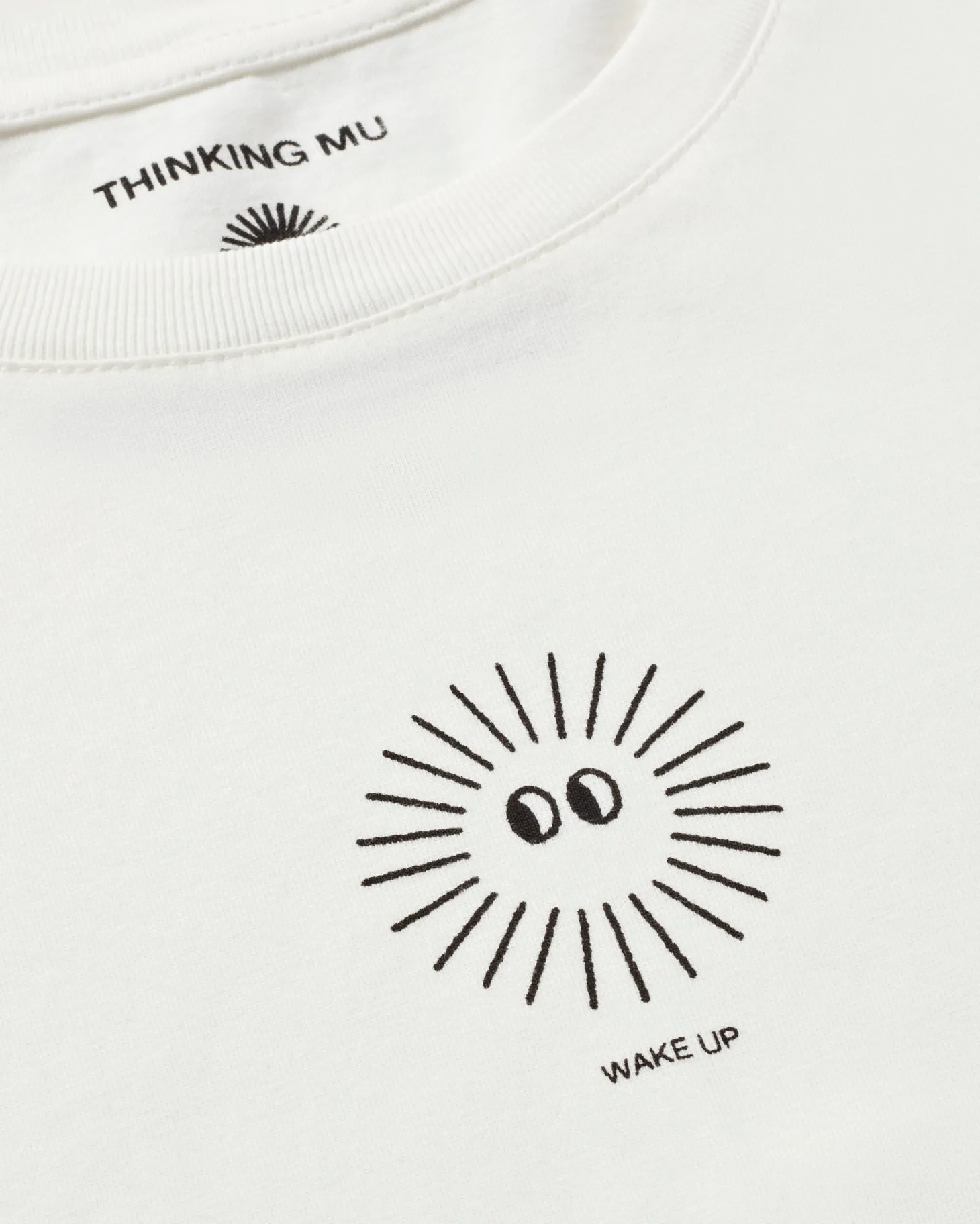 T-shirt blanc soleil Ida
