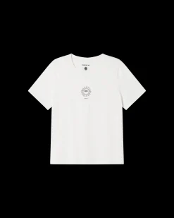 T-shirt blanc soleil Ida