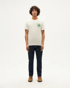 T-shirt blanc soleil joyeux