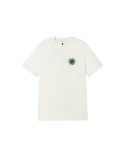 T-shirt blanche Aaron sol type à dos