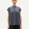 T-shirt bleu basique Volta
