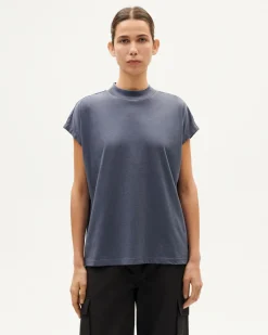 T-shirt bleu basique Volta