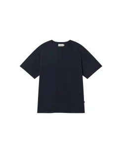T-shirt bleu poche Hank