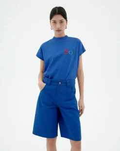 T-shirt bleu sol type Volta