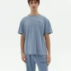 T-shirt indigo unisex teinture naturelle