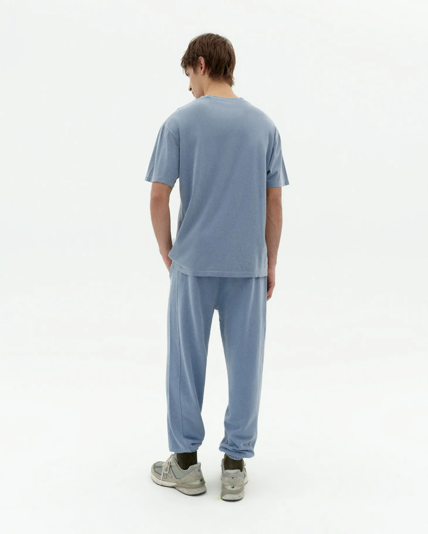 T-shirt indigo unisex teinture naturelle