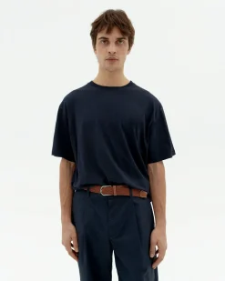 T-shirt marine basique Aaron