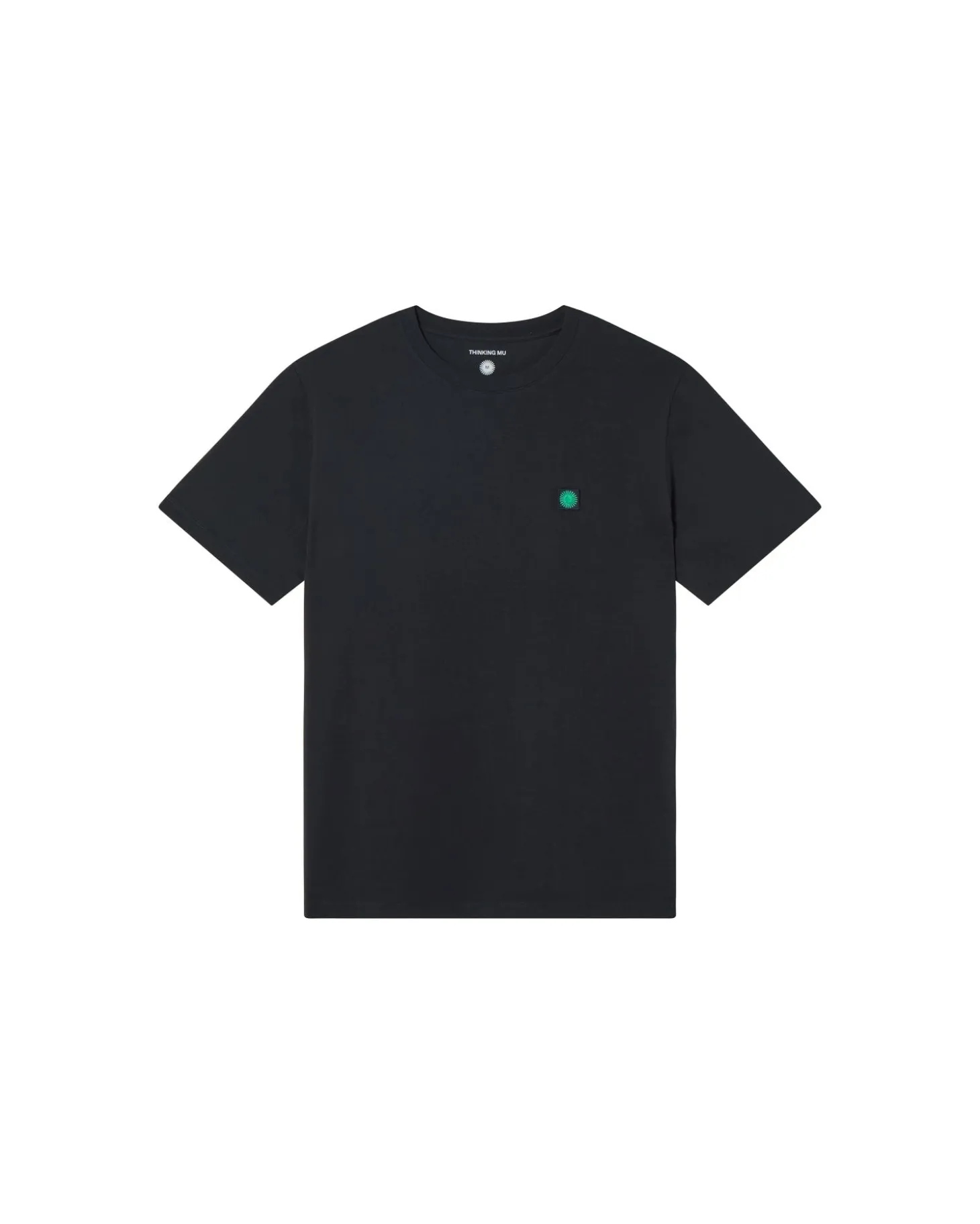 T-shirt marine soleil vert au dos