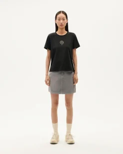 T-shirt noir soleil Ida