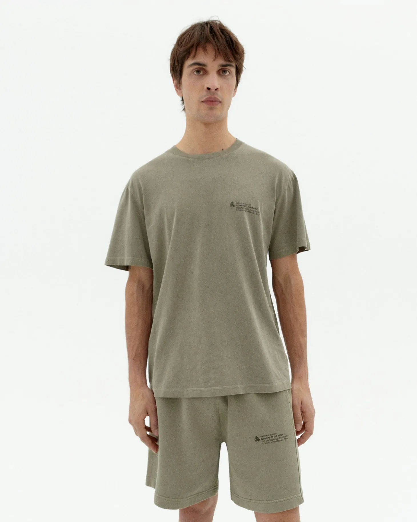 T-shirt nut unisex teinture naturelle