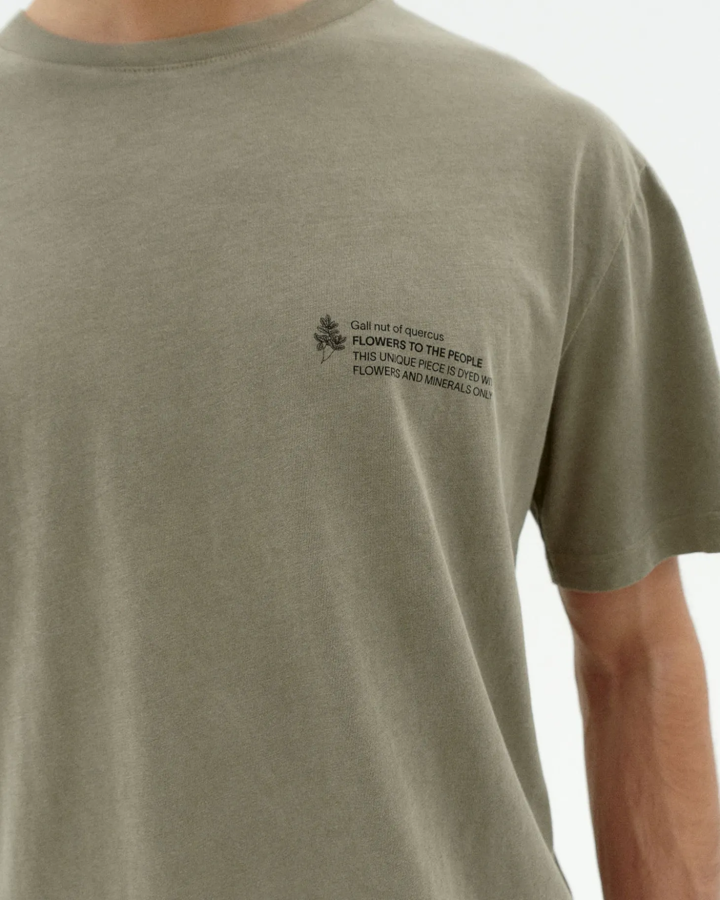 T-shirt nut unisex teinture naturelle