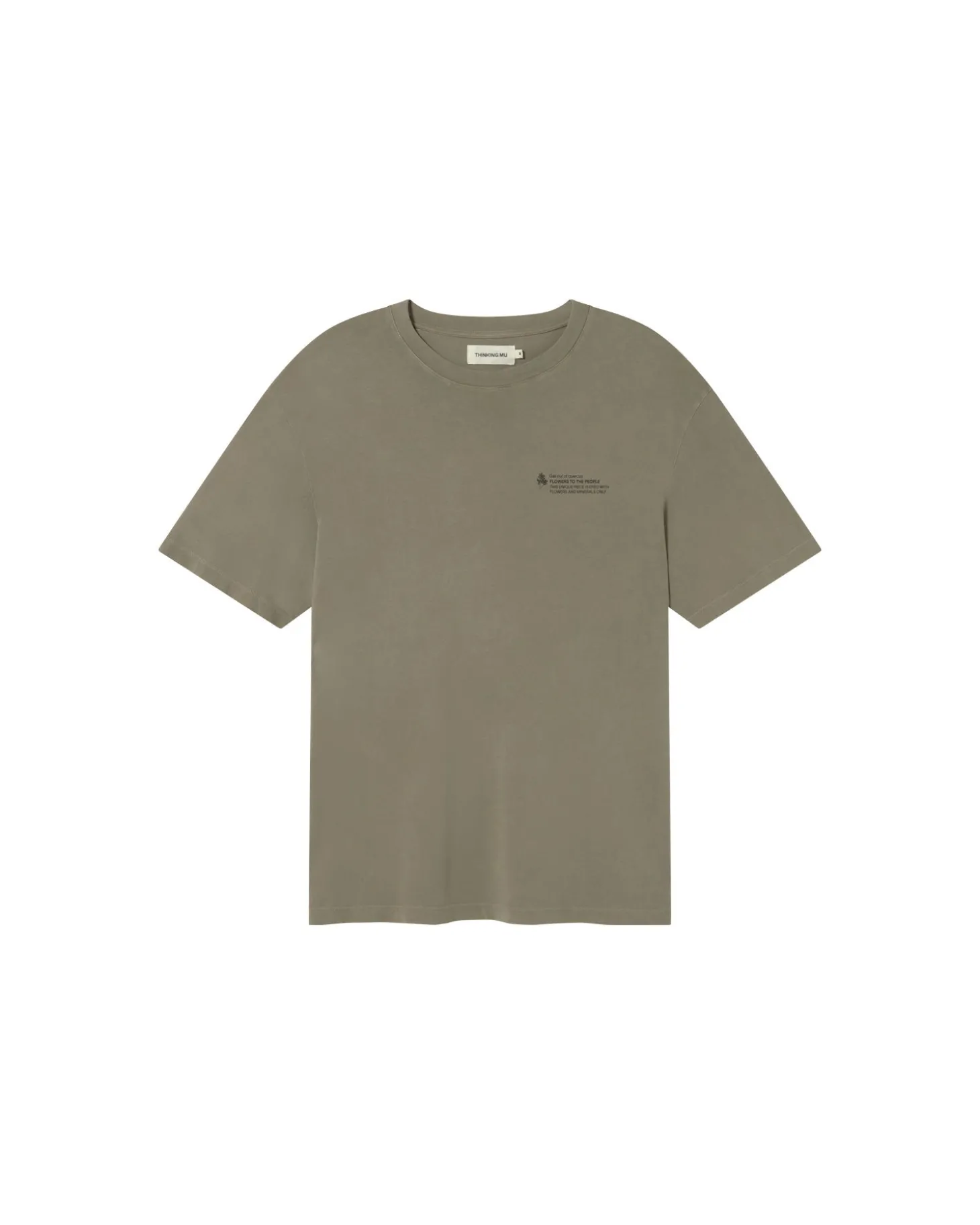 T-shirt nut unisex teinture naturelle