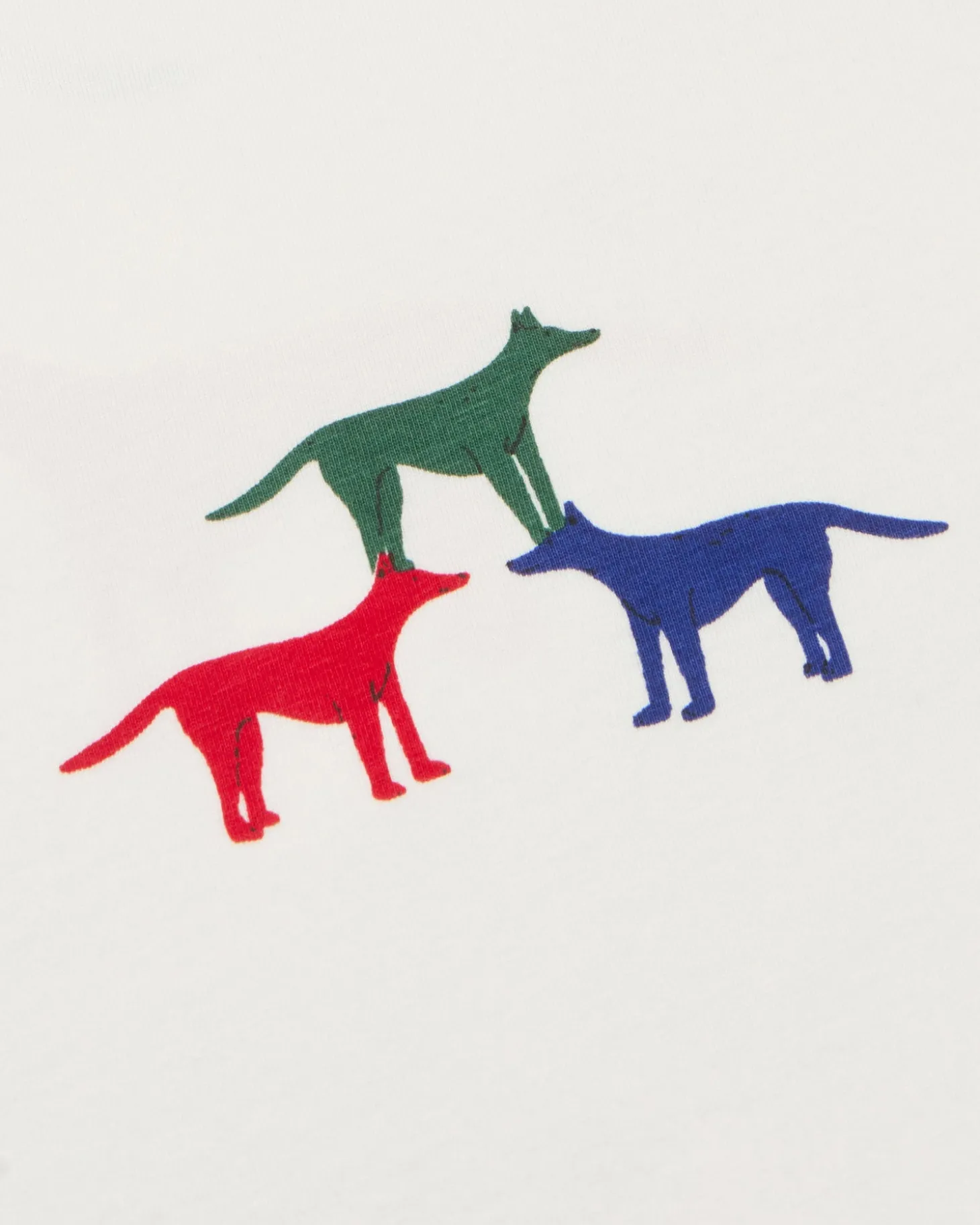 T-shirt perritos Zach