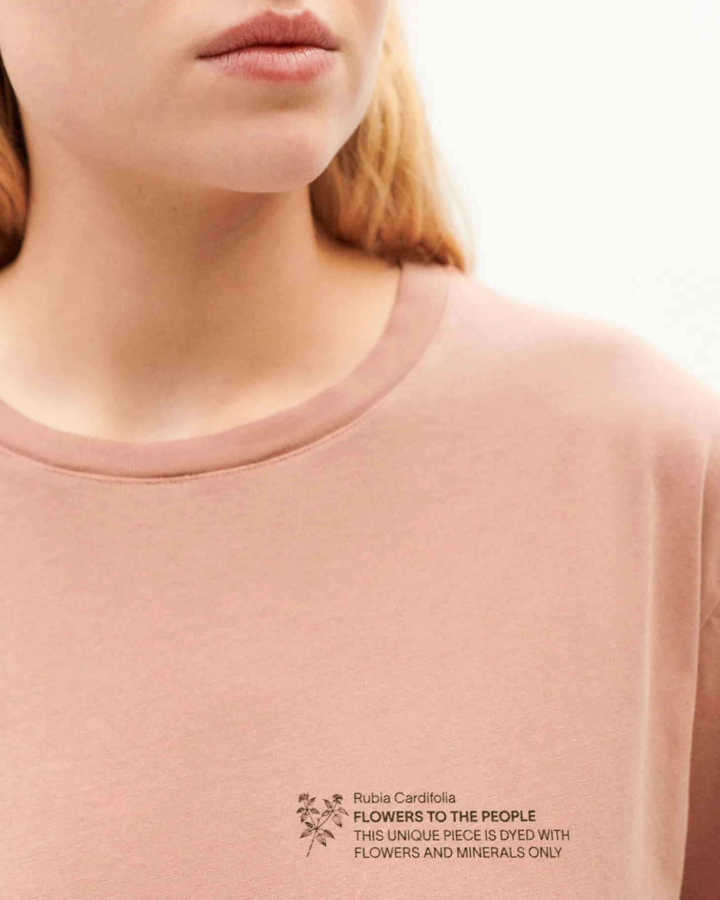 T-shirt sable unisex teinture naturelle