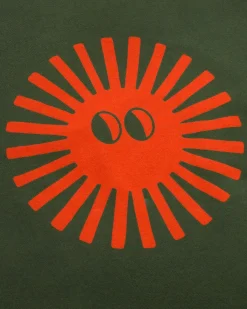 T-shirt sun face à dos Aaron