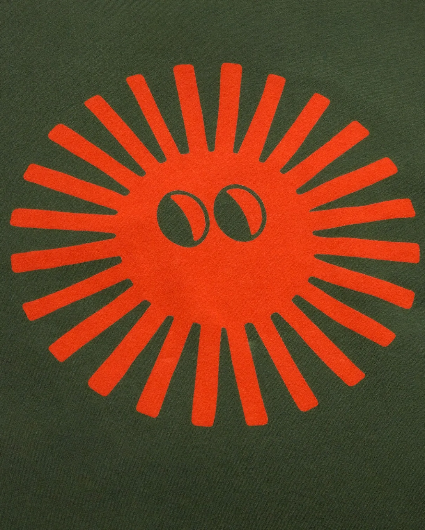 T-shirt sun face à dos Aaron