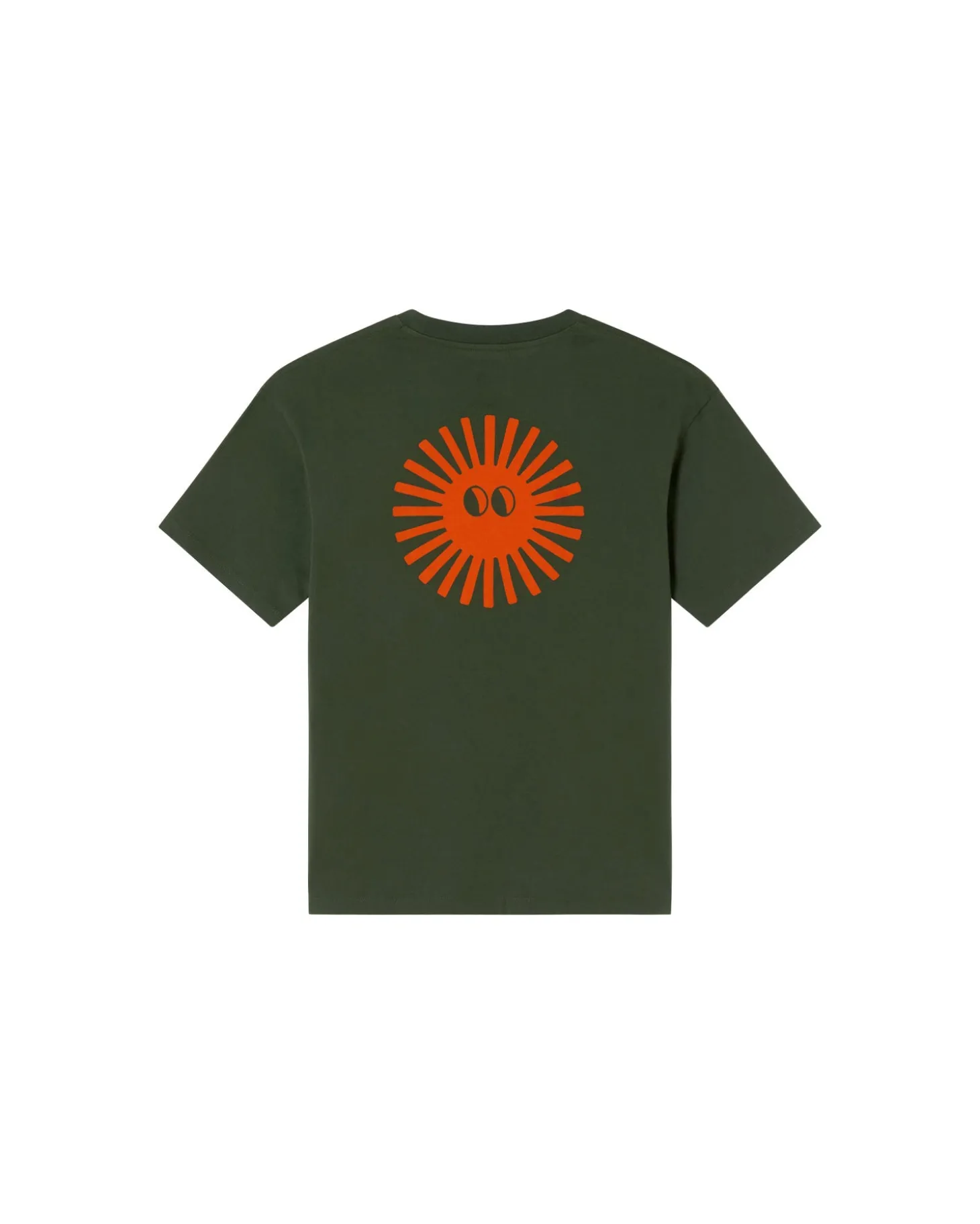 T-shirt sun face à dos Aaron