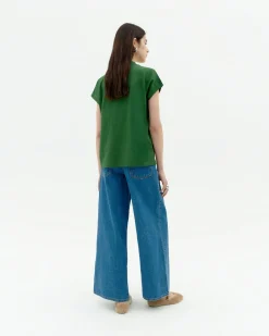 T-shirt vert basique Volta