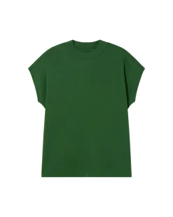 T-shirt vert basique Volta