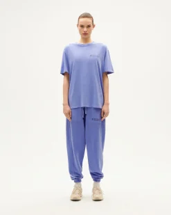 T-shirt violet unisex teinture naturelle